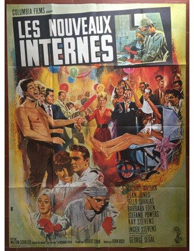 Affiche LES NOUVEAUX INTERNES New Interns MICHAEL CALLAN Médecin 120x160cm Faites des économies