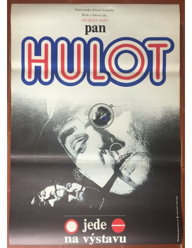 Affiche Tchèque LES VACANCES DE MONSIEUR HULOT Pipe JACQUES TATI 58x83cm pour bénéficier 