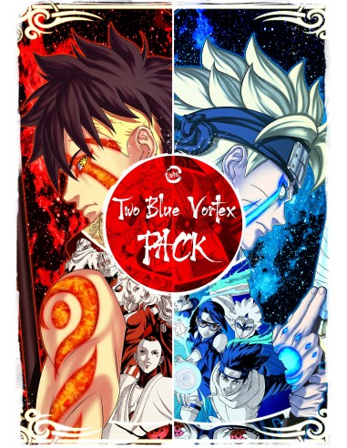 Pack Two Blue Vortex - Poster Economisez 