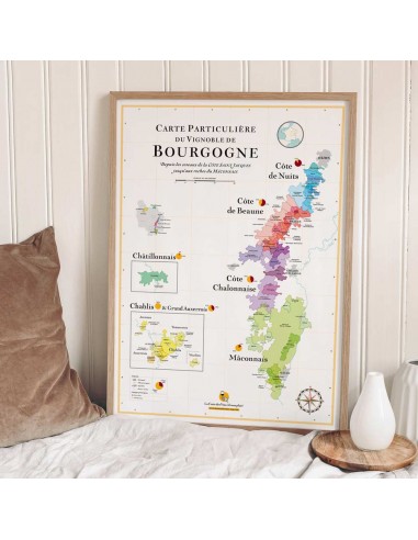 La Carte des Vins de Bourgogne est présent 