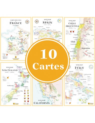 Le Pack Tour du Monde - 10 Cartes (-50%) Dans la société mordern