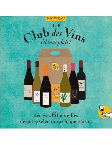 Le Club des Vins s'il vous plaît - 6 bouteilles la colonne vertébrale