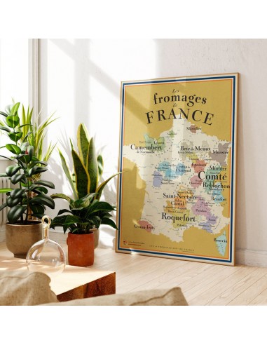 La Carte des Fromages de France - XL meilleur choix