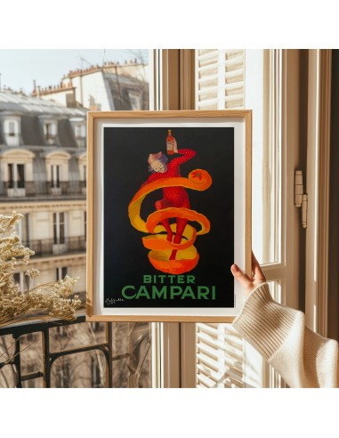 Affiche “ Bitter Campari vintage” est présent 